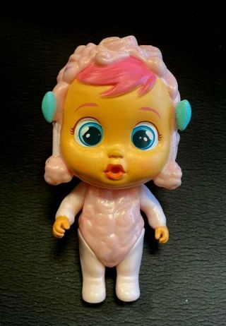 Htf Cry Babies Magic Tears Candy Poodle Bottle House Doll Blind Pink Glitter