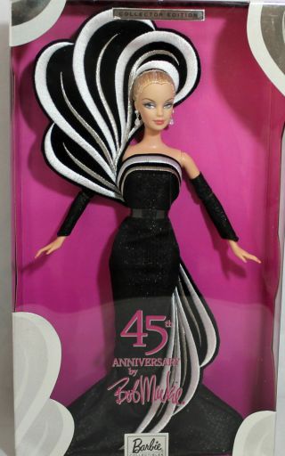 Bob Mackie 45th Anniversary Barbie 2003,  Nrfb W/ln Box - 03009