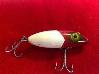 Vintage Early South Bend Babe Oreno Wood Fishing Lure,