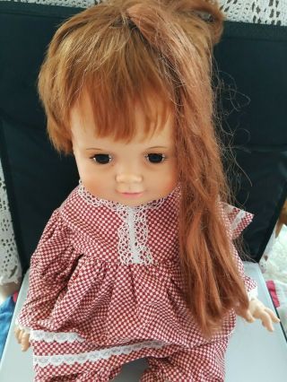 Ideal Large Baby Crissy Chrissy Doll 1972 - 1973 Grow Red Hair 2