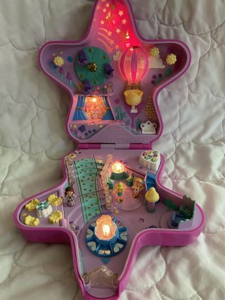 1993 Polly Pocket Fairy Light Wonderland Compact Complete (bluebird)