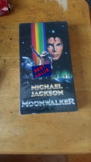 Michael Jackson Moonwalker Video (vhs)