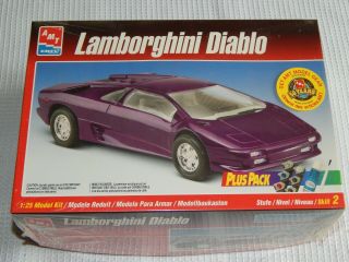 Vintage Amt Lamborghini Diablo Model 1998
