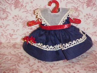 1955 Vogue Tiny Miss Series 43 Dress Only