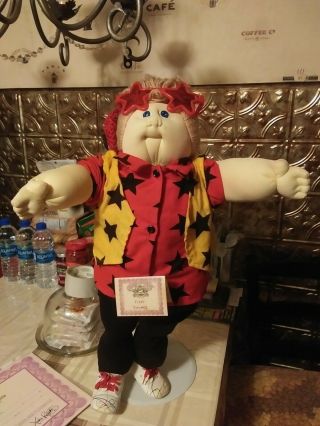 Cabbage Patch Soft Sculpture " Rare " Amethyst Show Baby 1986