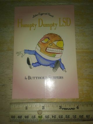 Butthole Surfers - Humpty Dumpty Band Sticker