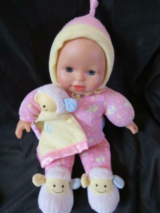 Fisher Price Little Mommy Bedtime Baby Lamb Lullabye Light Up Musical Doll