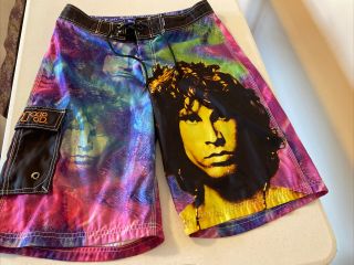 Dragonfly The Doors Board Shorts Size 31