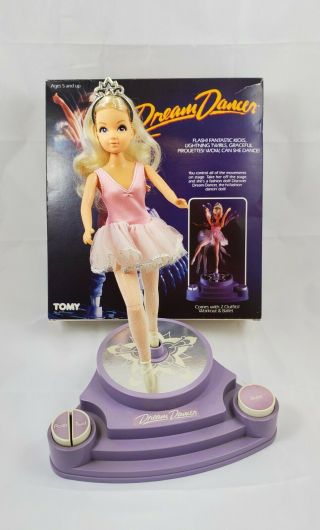 Vintage 1984 Tomy Dream Dancer Doll Ballerina Box