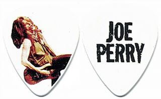 Aerosmith Joe Perry Authentic 2009 Concert Tour Custom Stage Band Guitar Pick