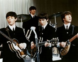 The Beatles Photograph - L1459 - Paul Mccartney,  John Lennon & Ringo Starr