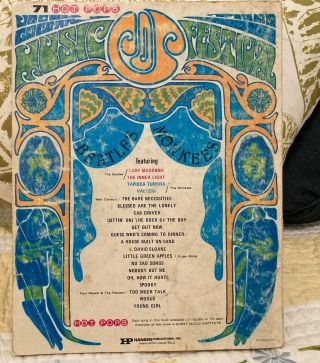 THE MONKEES The BEATLES Vintage 1968 Pop Music Festival; Sheet Music; Songbook 2
