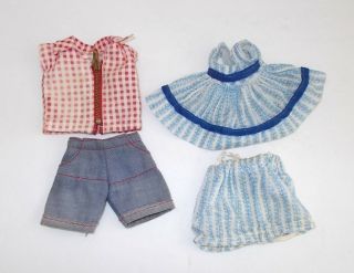 Vintage Vogue 8 " Ginny Doll Clothes For Tlc 1950s