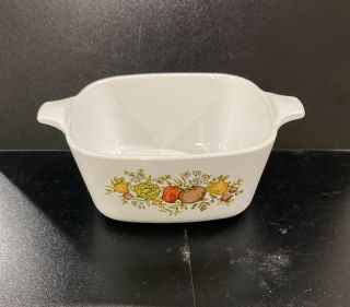 Vintage Corning Ware Spice Of Life P 43 B Casserole Baking Dish 2 3/4 Cup No Lid