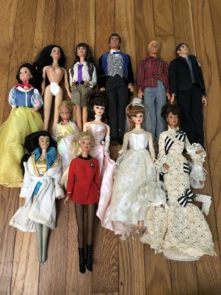Barbie Collector Doll Vintage Ken Old Remakes Snow White Skipper Star Trek