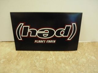 (hed) Planet Earth Blackout Rare Luggage 5 " Sticker Promo 2003