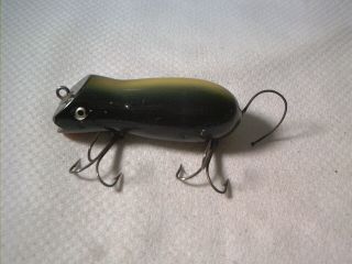 Vintage Old Wood Fishing Lure Shakespeare Mouse Skunk