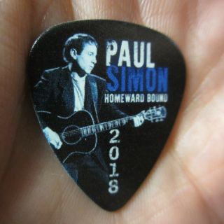 Paul Simon Collectors Guitar Pick 2018 Novelty Commemorative Homeward Bound Pic