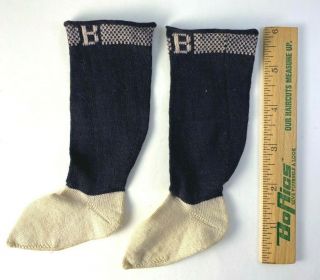 2 Pairs Doll Socks Burson Fashioned Hose 6 