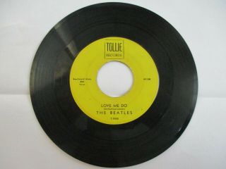 The Beatles " 45 " Vinyl Record,  Tollie Records,  Love Me Do,  P.  S.  I Love You,  1964
