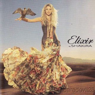 Shakira " Elixir " Promo Perfume Sample Thinstock Card