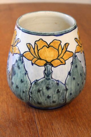 Newcomb Cactus Vase