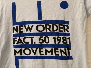 Order Vintage Concert T - Shirt - Medium - Women’s - Fact 50 - 1981 Movement