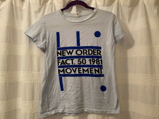 Order vintage concert t - shirt - Medium - Women’s - Fact 50 - 1981 Movement 2