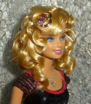 Ooak Mattel Barbie Doll Photo Fashion Doll Built In Camera 2012 Restyle