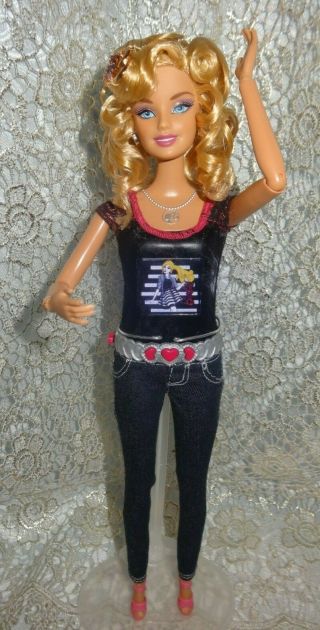 OOAK Mattel Barbie Doll Photo Fashion Doll Built in Camera 2012 Restyle 2