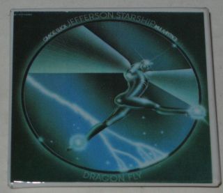 1974 Jefferson Starship " Dragonfly " Album Pin 2 " X 2 "