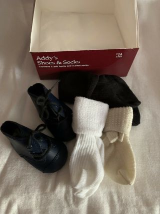 American Girl Addy Shoes And Socks - Complete