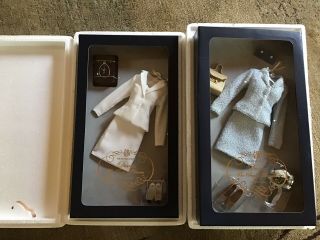 2 Franklin Princess Diana Doll Dresses In Boxes