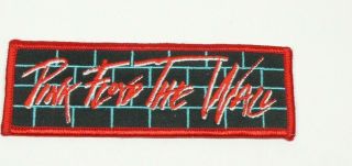 Vintage Pink Floyd The Wall Embroidered Patch 2000