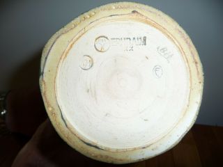 Ephraim Pottery,  Experimental,  Rare,  Bat Crackle Vase,  Great Collectible 4