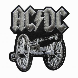 Ac/dc,  Acdc Highway To Hell Hard Rock,  Rock Music Embroidery Patch - 3 - 1/2 " X4 " H