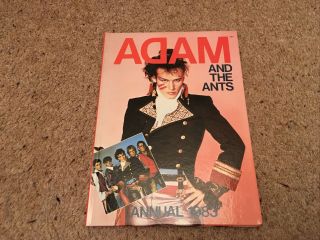 Adam And The Ants Vintage 1983 Annual
