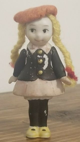Little Annie Rooney Bisque Doll Jack Collins Cartoon Character 1920 