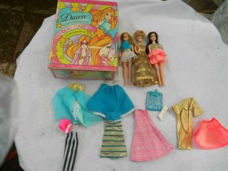 Dawn Doll With Case,  Dolls And Clothing Gc