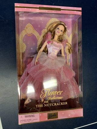 Flower Ballerina From The Nutcracker 2001 Barbie Doll