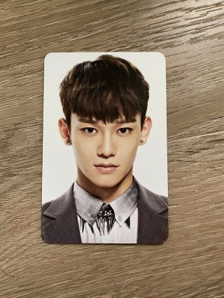 Exo Overdose 2nd Mini Album Chen Official Photocard