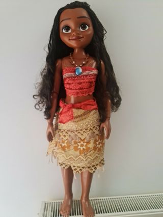 Large Moana Doll Rare Jakks Pacific My Size Disney Moana Doll,  Poseable 32 " Doll