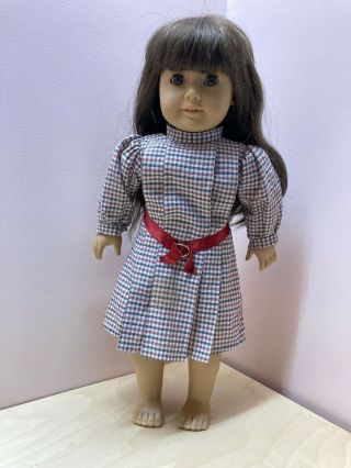 Historic American Girl Doll Samantha Pleasant Company With Dress