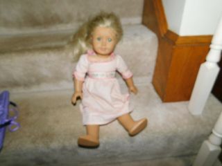 2012 American Girl Doll Caroline Abbott Blue Eyes 18 " W/ Outfit Retired