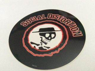 Social Distortion Vinyl Sticker