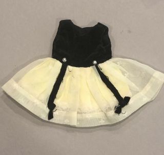 1964 Ideal Tammy Sister Pepper Doll Party Time Dress Outfit 60’s Vintage