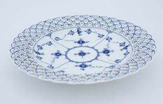 Serving Dish 1098 - Blue Fluted - Royal Copenhagen - Full Lace - 1st Quality 4