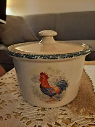 Home & Garden Party Stoneware - Rooster 2000 ' s.  Multiple items.  Please see picture 4