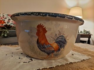 Home & Garden Party Stoneware - Rooster 2000 ' s.  Multiple items.  Please see picture 6