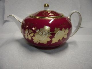 Wedgwood Tonquin Ruby Teapot